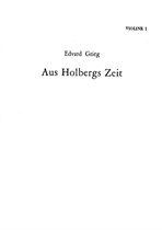 The Holberg Suite (violin I)